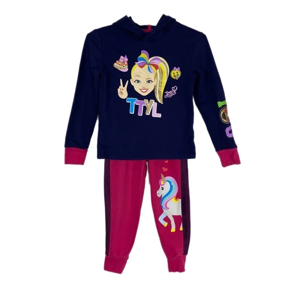 Jojo Siwa Unicorn Graphic Hoodie & Leggings
